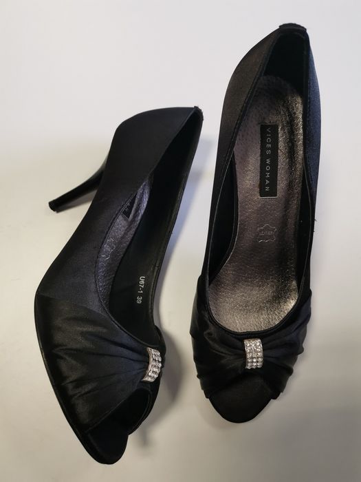 Pantofle damskie z odkrytym palcem