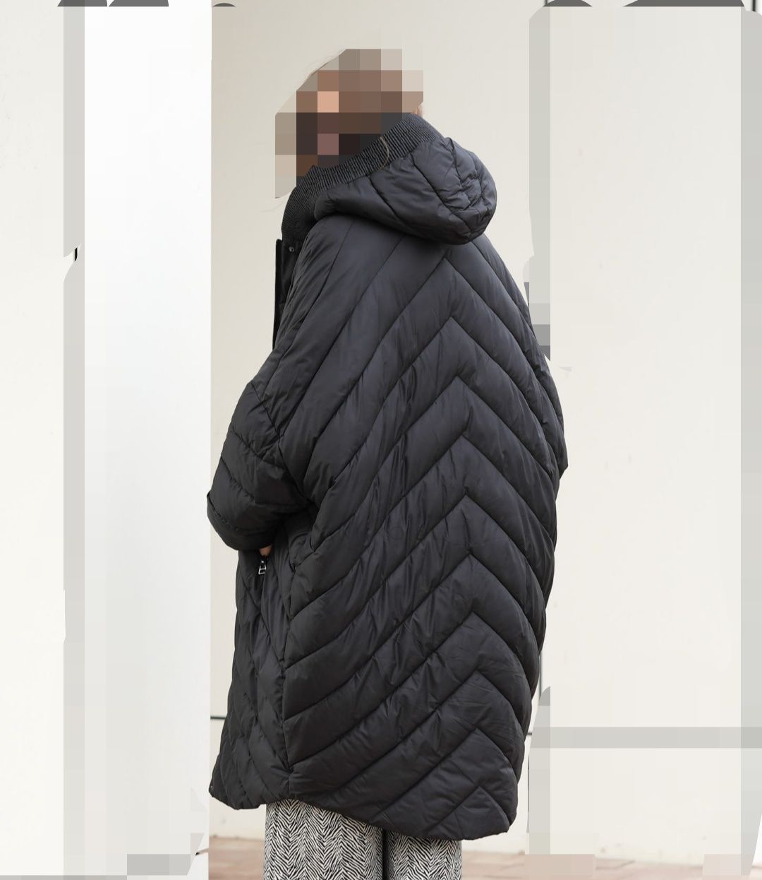 NOWY Płaszcz zimowy damski oversize rozmiar L duży na 54