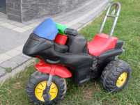 Jeździk motorek pchacz z pedałami