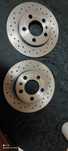 Vendo discos Traseiros novos Brembo Perfurados para Audi A3 8l ou Golf