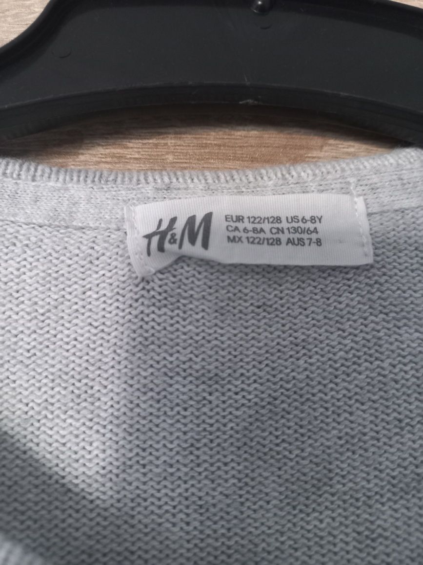 Sweter sweterek h&m 122 128 tanio