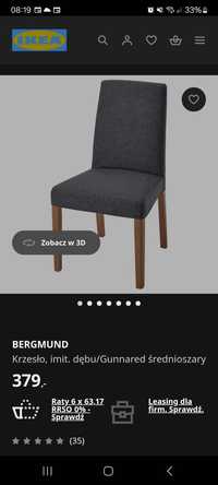 Krzesla Ikea Bergmund *pilna sprzedaż*