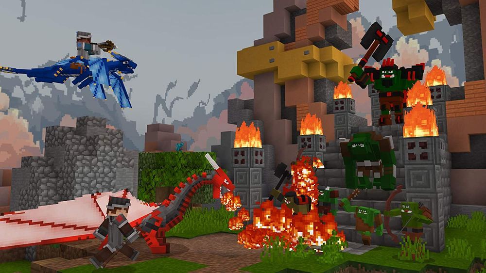 Minecraft + Pakiet Startowy PL/ENG (PS4) Gra nowa w folii