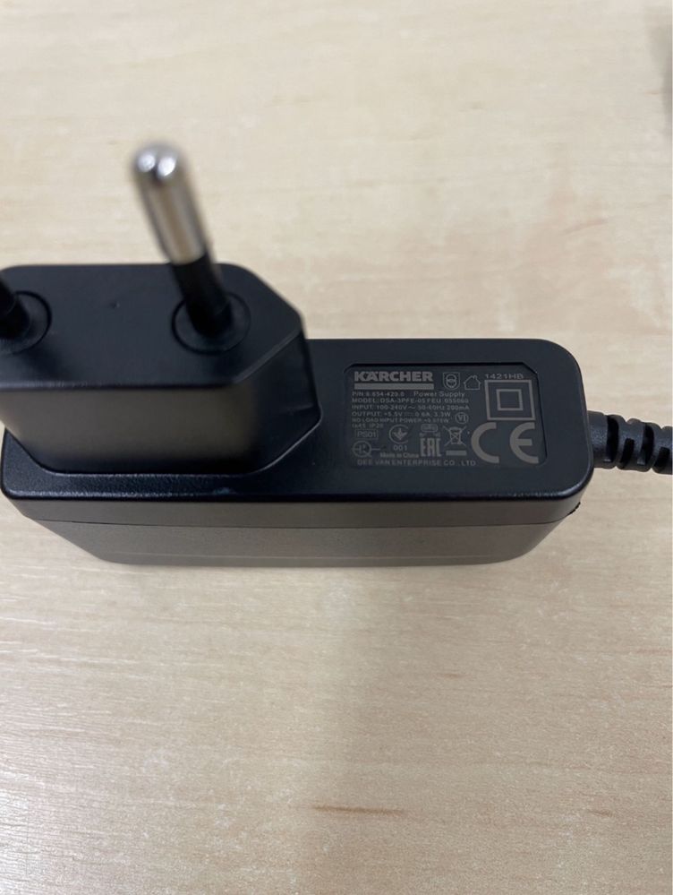 Zasilacz PS01 ,HB Ładowarka Myjki okien Karcher WV1,WV2,WV5, KB5,KV