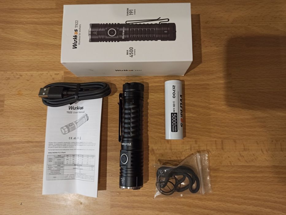 Latarka Wurkkos TS22 4500lm