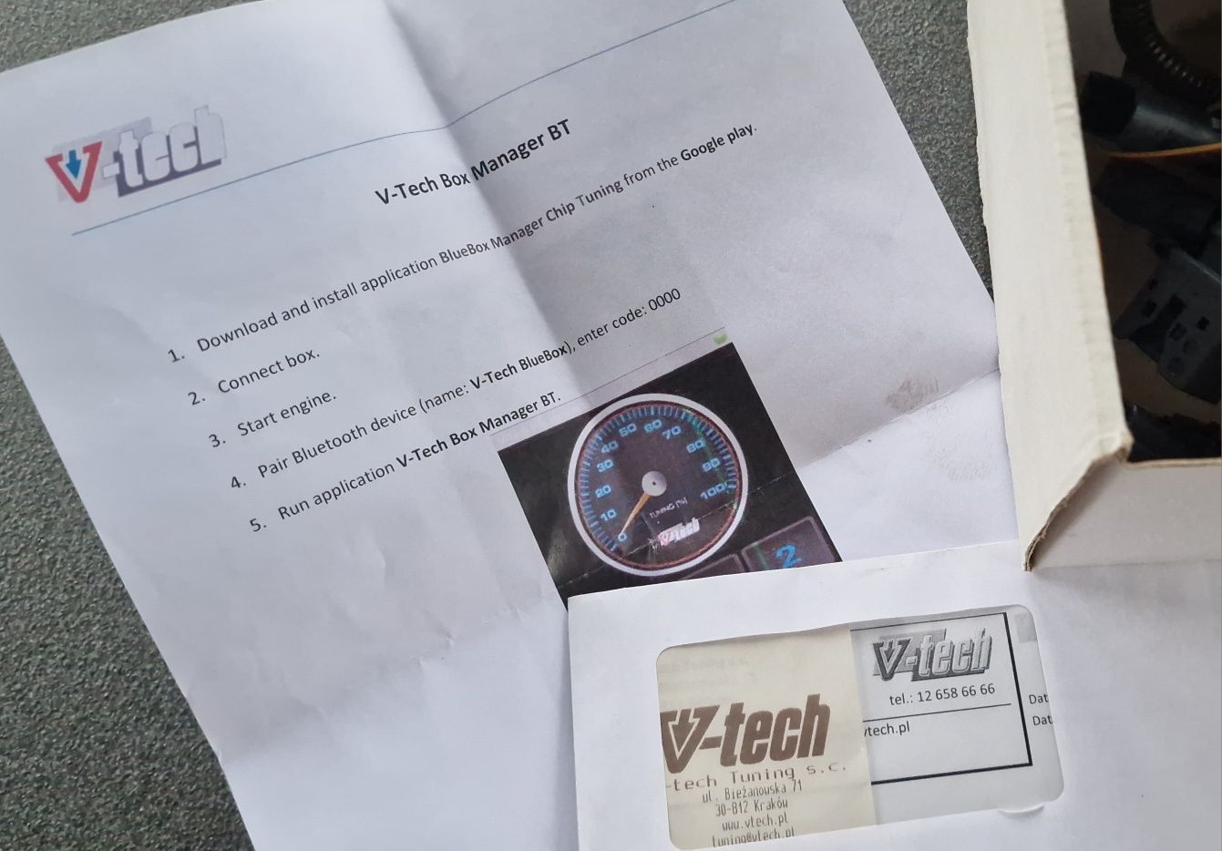 Power Box V-Tech. Tuning. 2.0 tdi. Vw, skoda, seat. 150 na 184KM