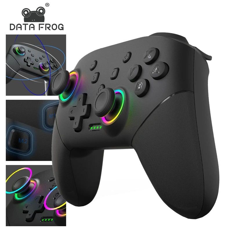 Бездротовий геймпад(джойстик) Data Frog s80 для Nintendo Switch,ПК.Анд