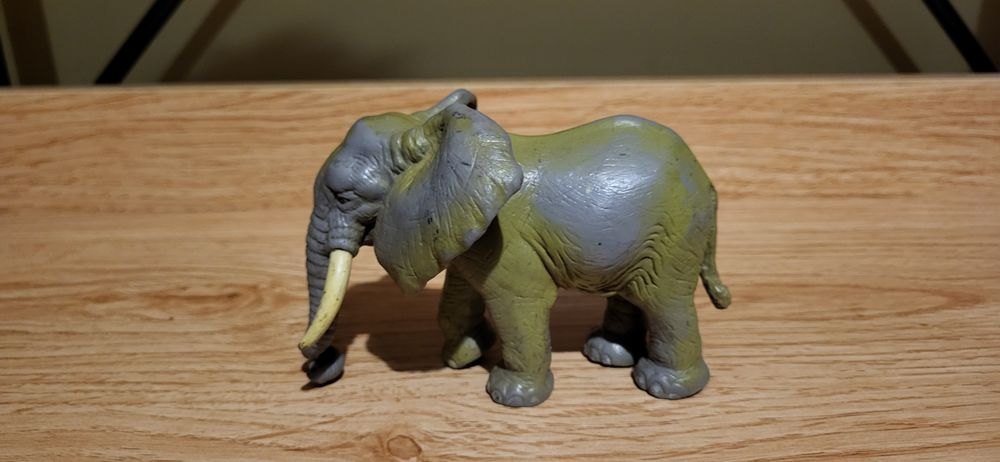 Schleich słoń afrykański figurki zwierząt unikat rarytas wycofany 1995