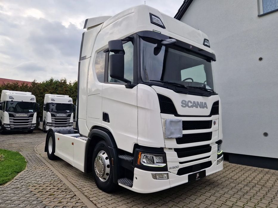Scania R500 ADR FL Alu Felgi Automat Retarder Zabudowy Międzyosiowe  /Gliwice
