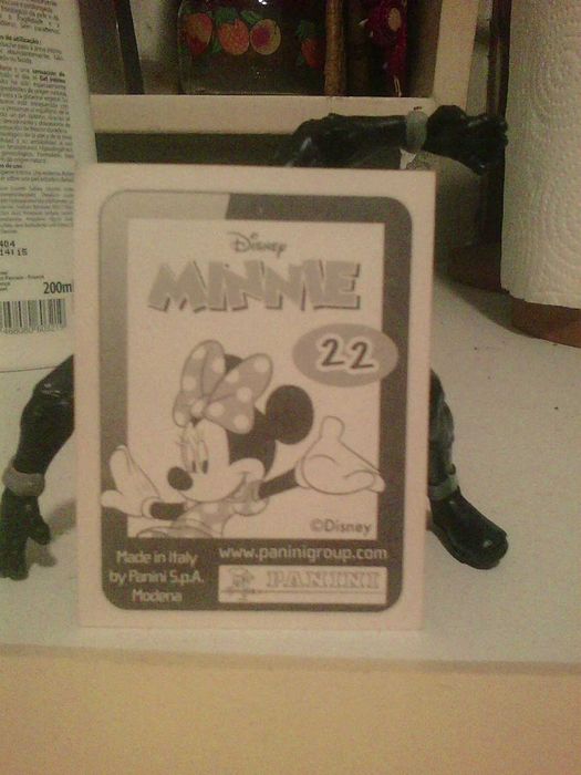 minnie smart life panini 22 cromo incomum