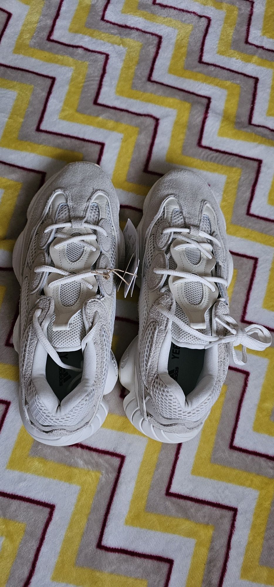 YEEZY 500 Bone White Rozmiar 49 1/3
