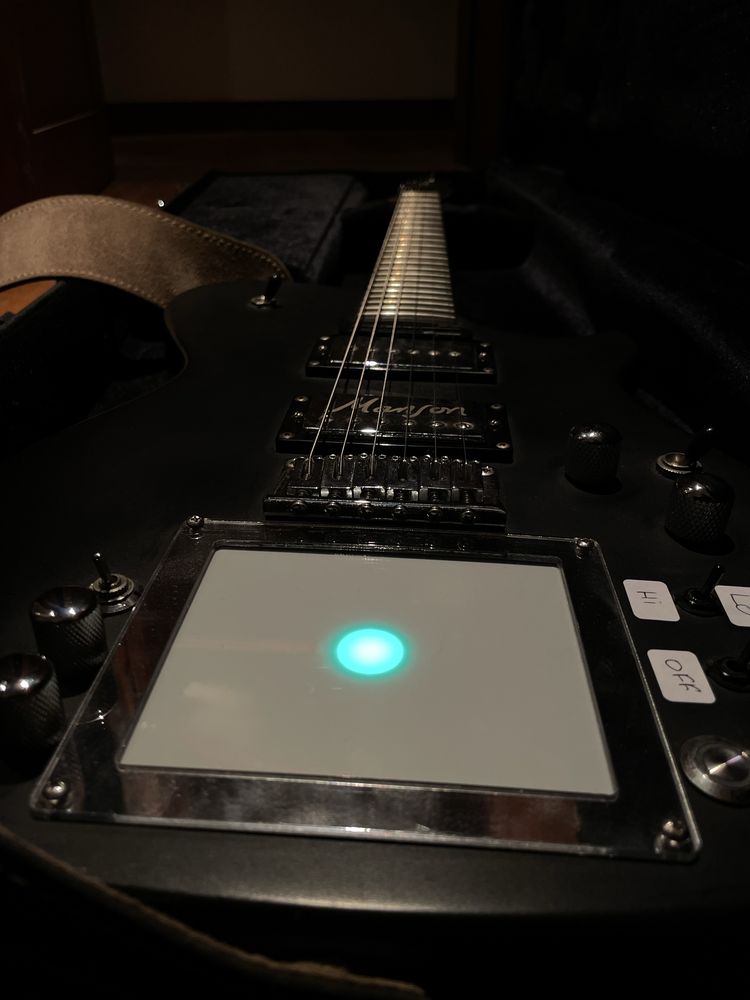 Guitarra Manson MB customizada (made in Portugal)