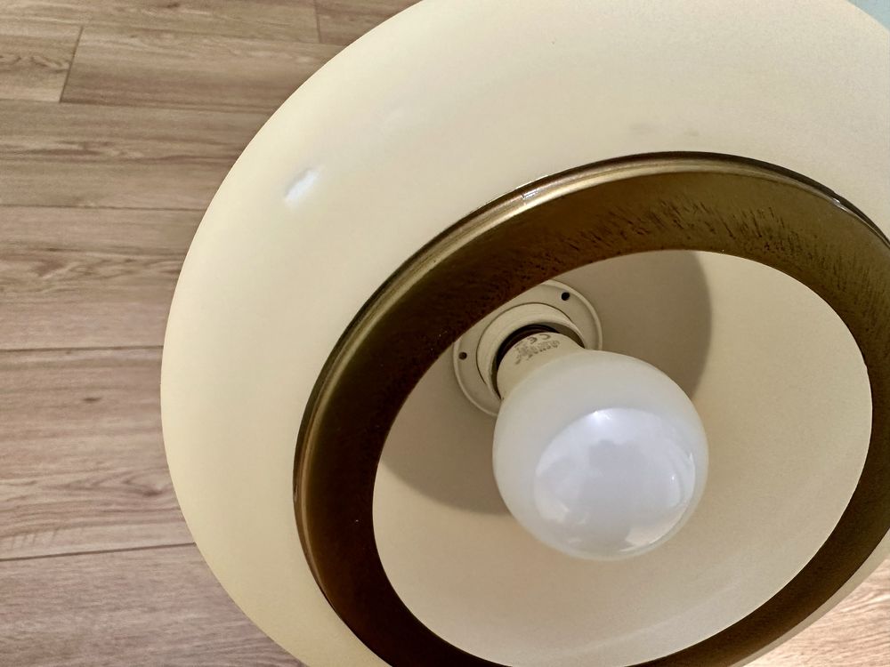 Żyrandol złoty lampa wisząca 3 punkty