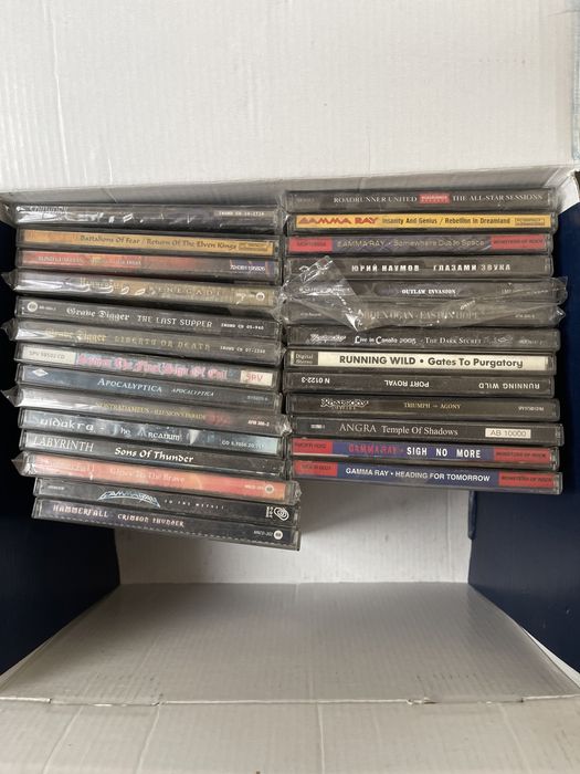 Продам CD bootleg, лиц., Metal, и другие, Sodom, Gamma Ray, Hammerfall