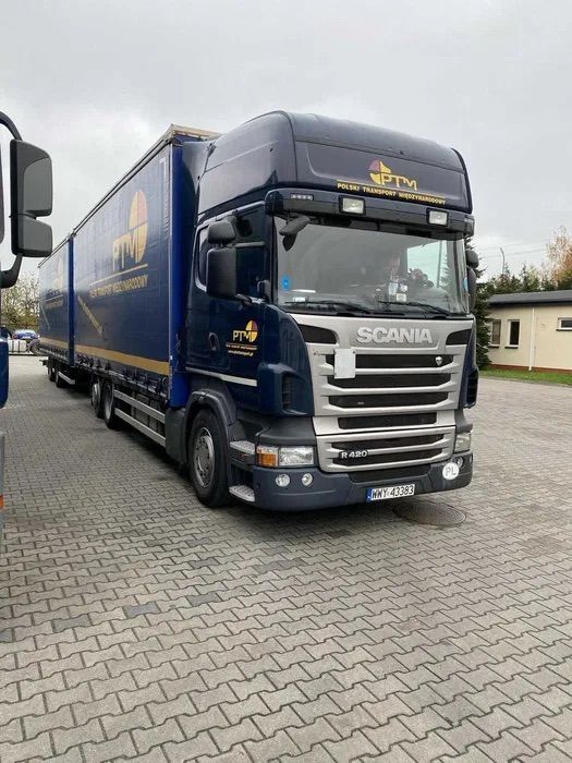 Scania r420  scania 420 tandem jumbo
