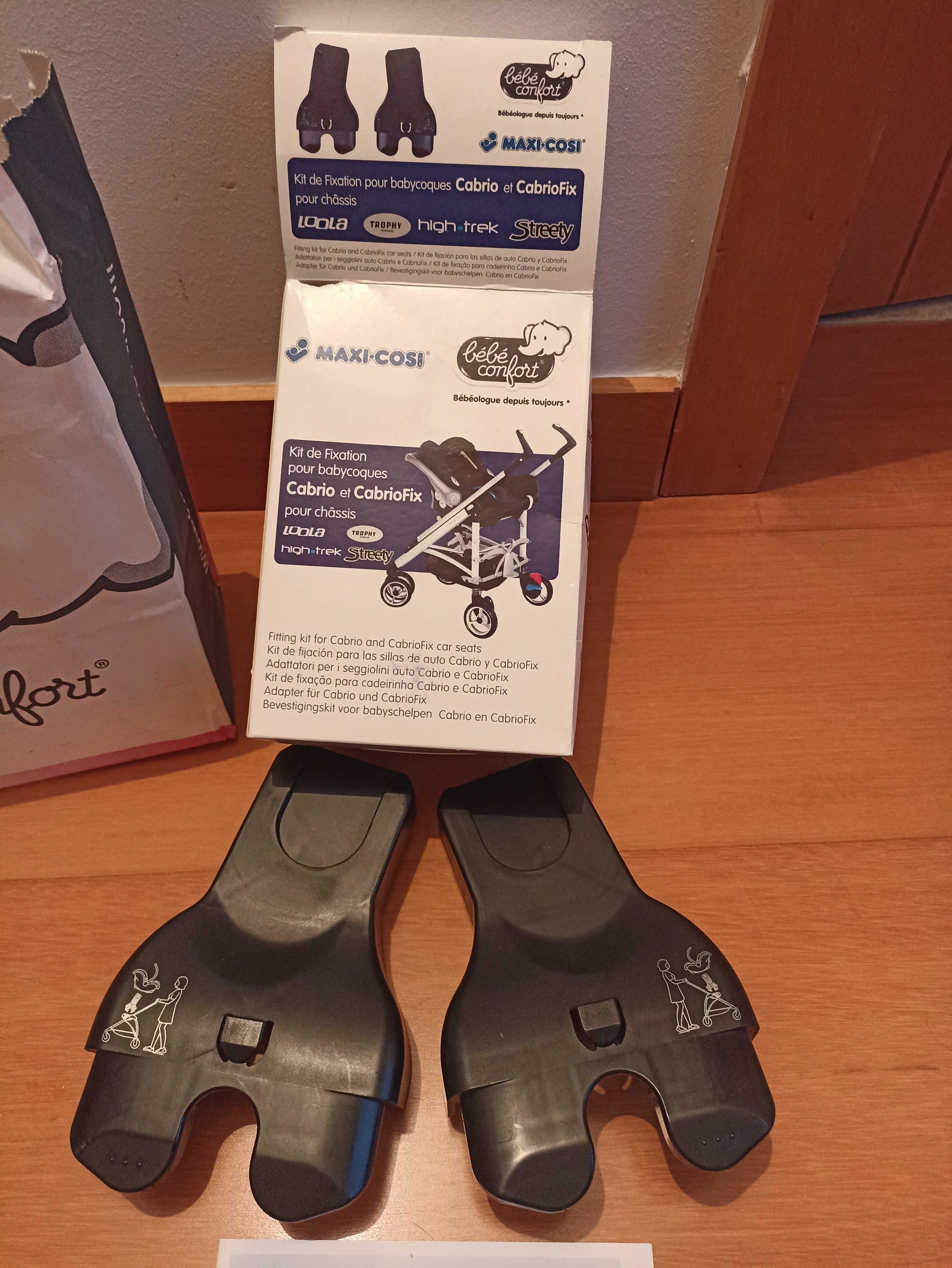 Kit de fixação para cadeira de bebe