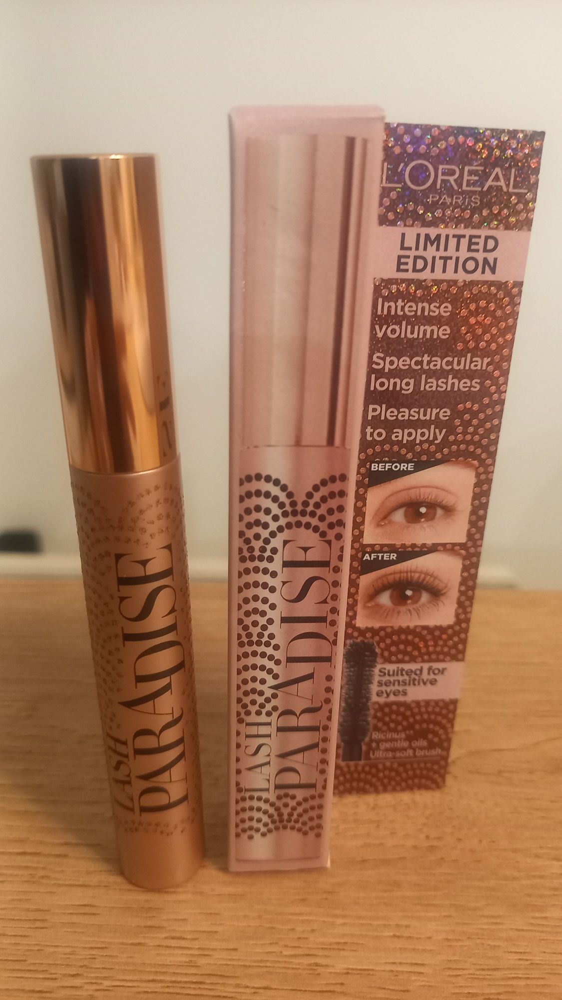 Loreal Lash Paradise czarny tusz do rzęs mascara limitowana edycja