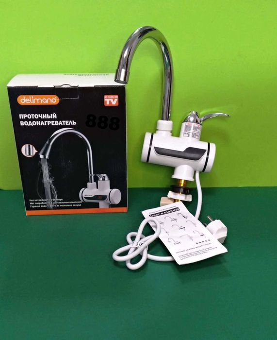 Водонагреватель на кран – простая установка, моментальный нагрев