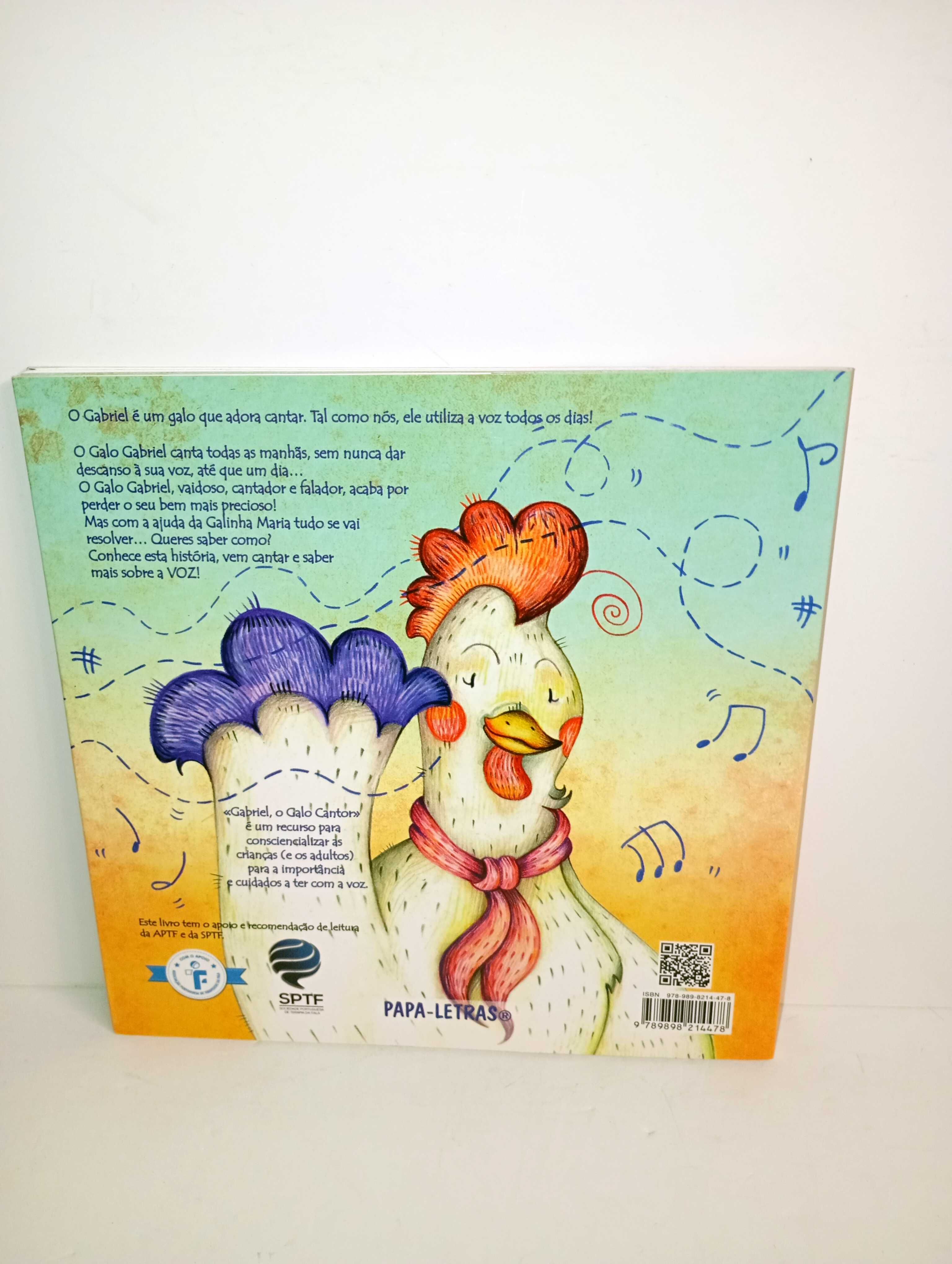 Gabriel, o galo Cantor - Livro + CD