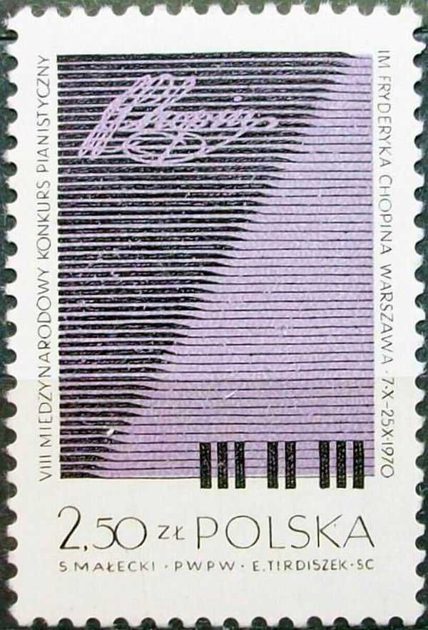 K znaczki polskie rok 1970 - III kwartał