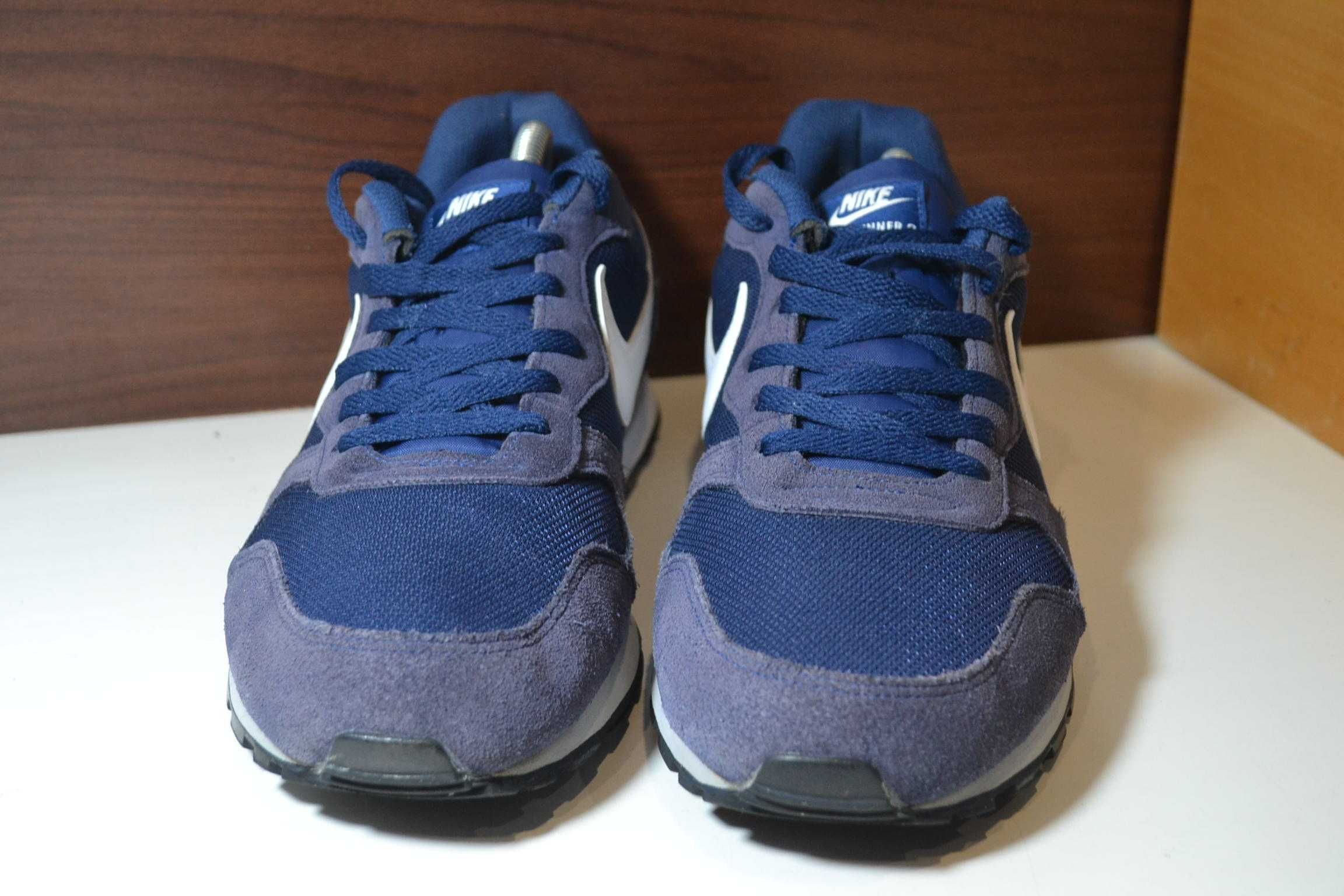 nike md runner 2 кроссовки 45р кожаные оригинал