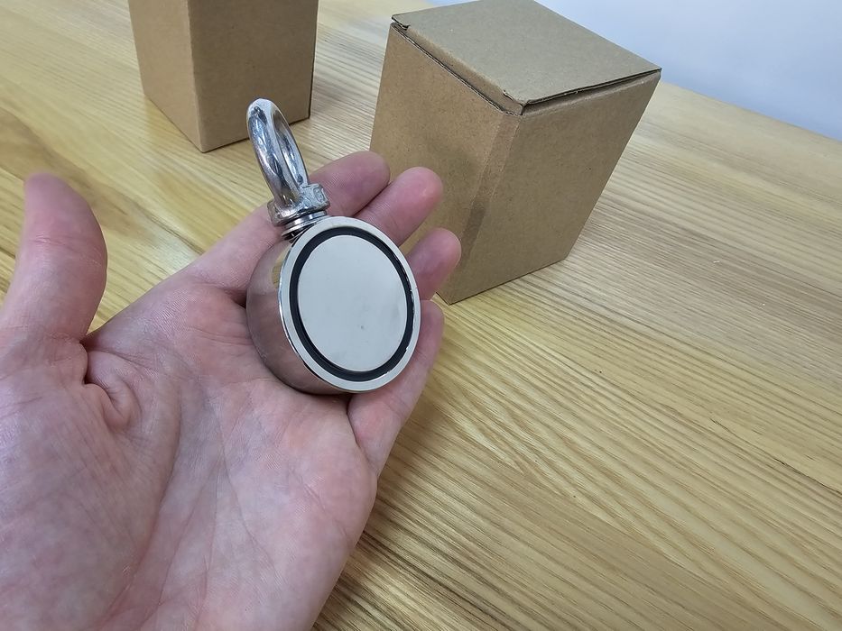 Магнит поисковый Неодимовый Двухсторонний 90кг LNM48-3