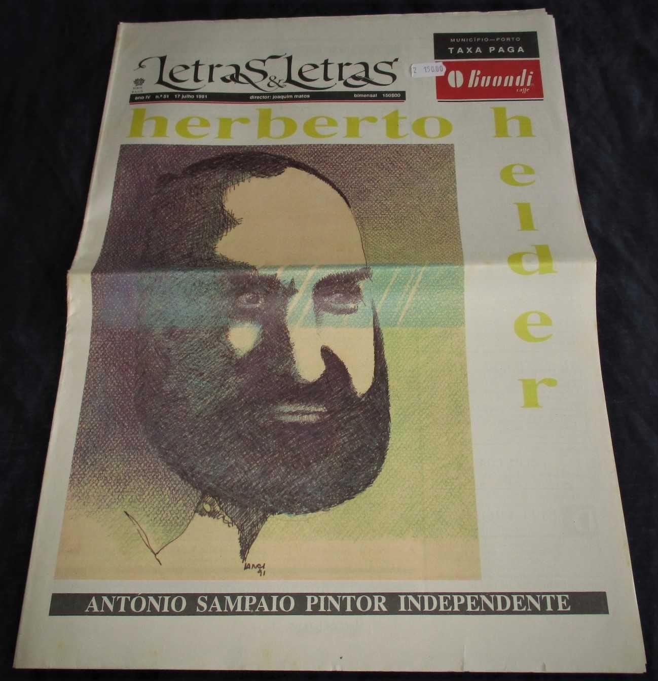 Jornal Letras & Letras Herberto Helder