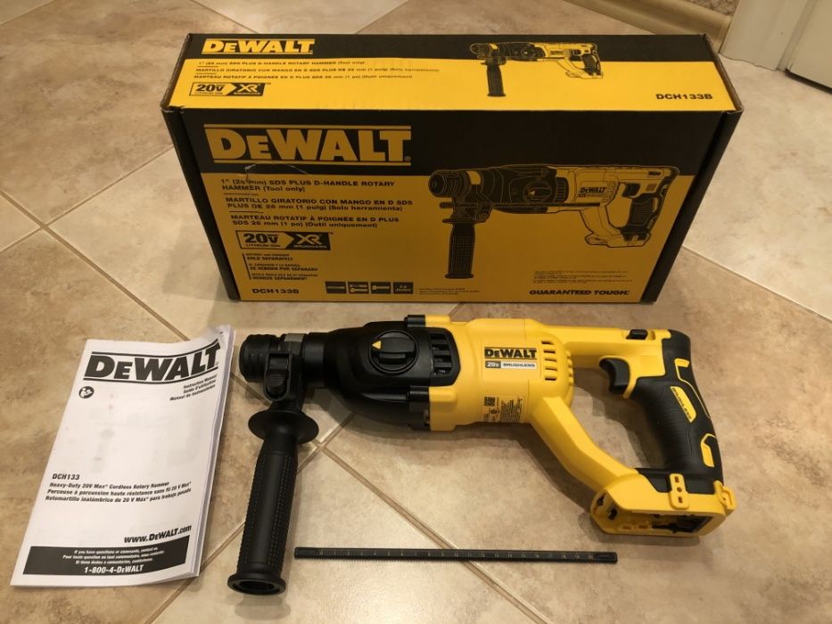 Dewalt DCH133B акумуляторний безщіточний перфоратор з США ОРИГІНАЛ