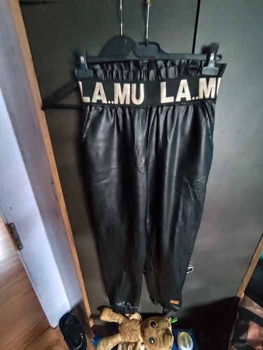 Spodnie skórzane La.Mu