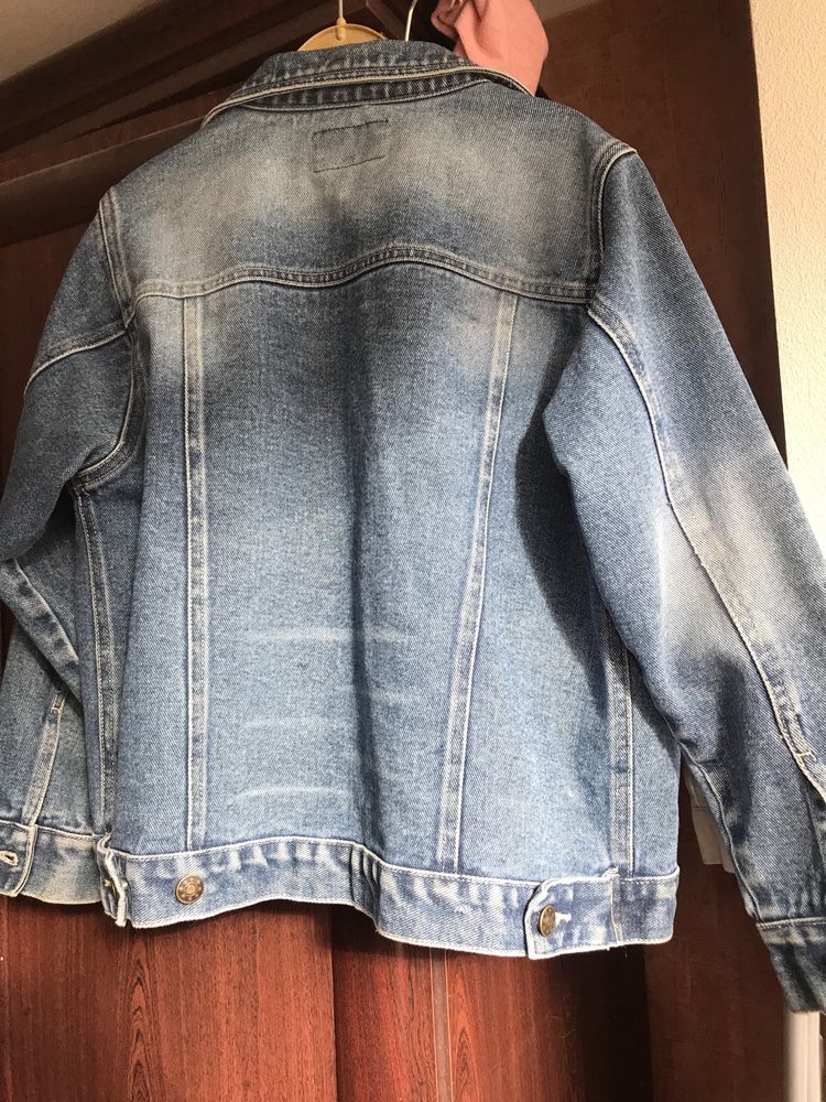 Піджак куртка джинс підліткова унісекс 158-164