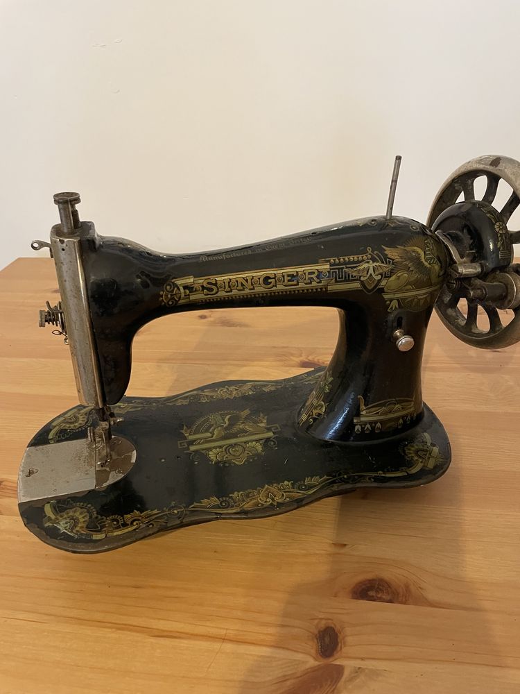 Antiguidades Maquina De costura Singer doméstica