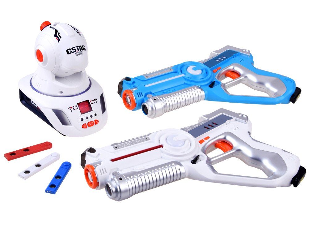 Karabin pitolet Laserowy pistolety LAser tag +projektor Laser