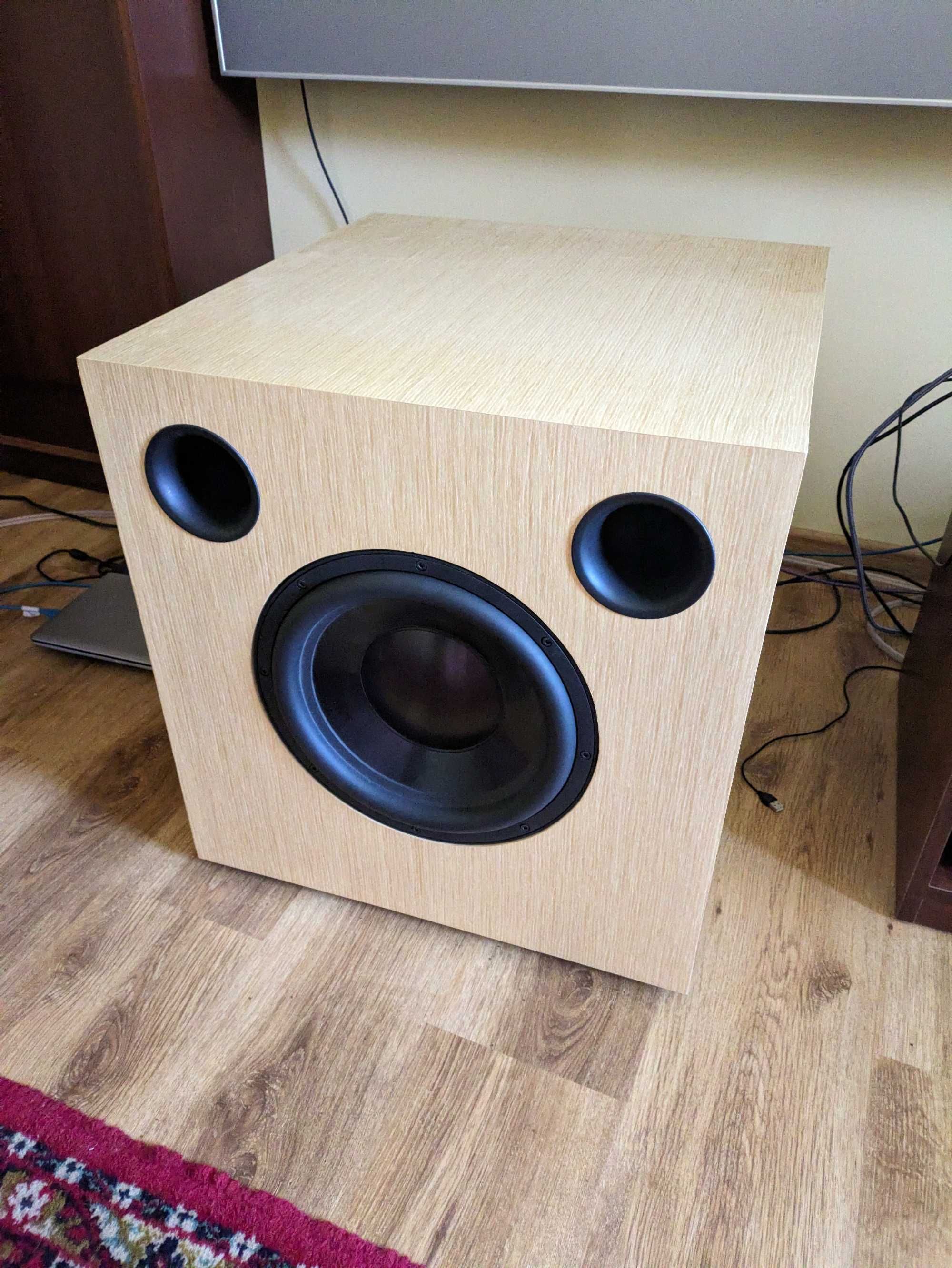 SUBWOOFER aktywny na Dayton Audio RSS315HF-4 12" i PA400