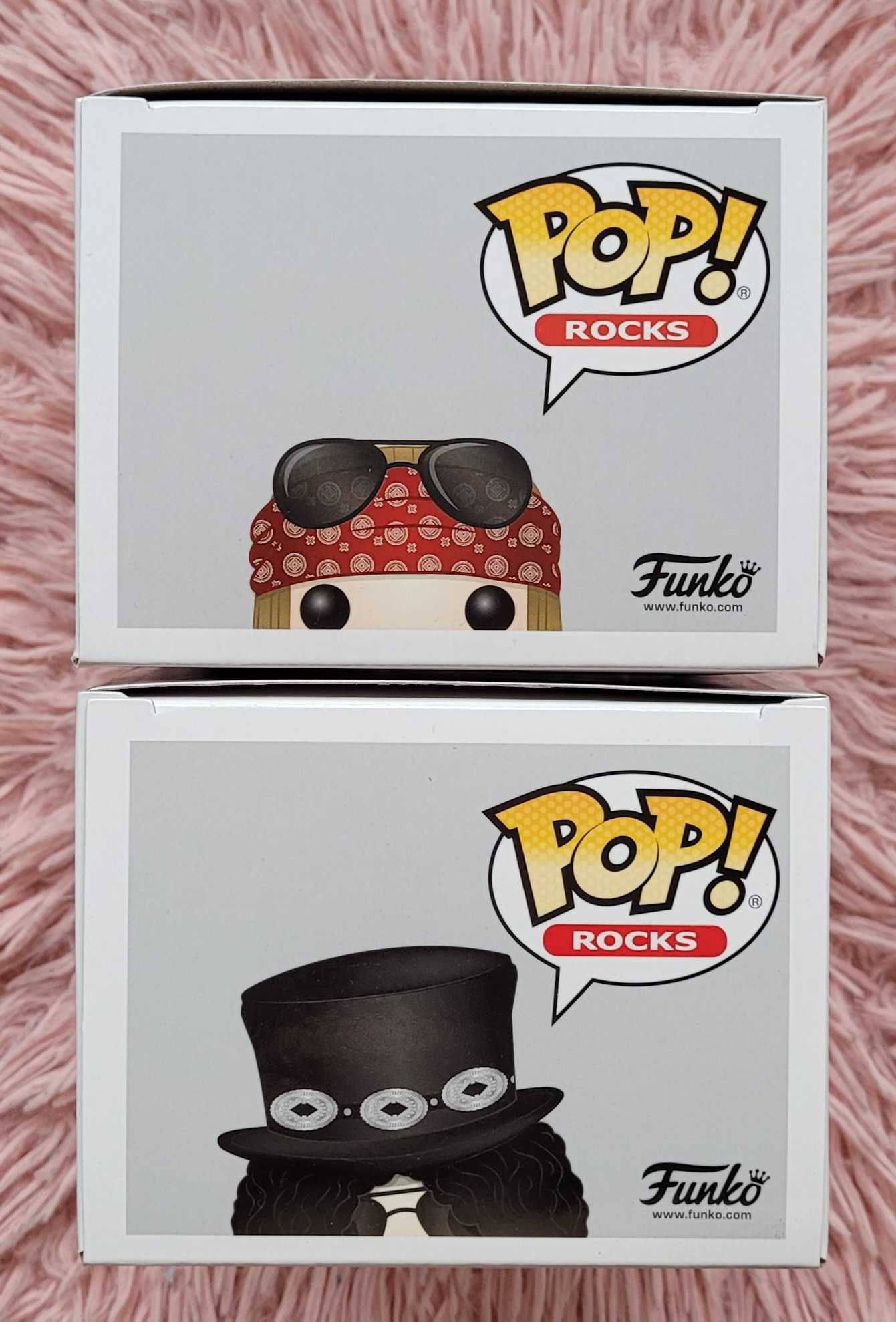 Figurki Funko POP! Rocks AXL ROSE, SLASH Guns N' Roses Rocks #50 #51