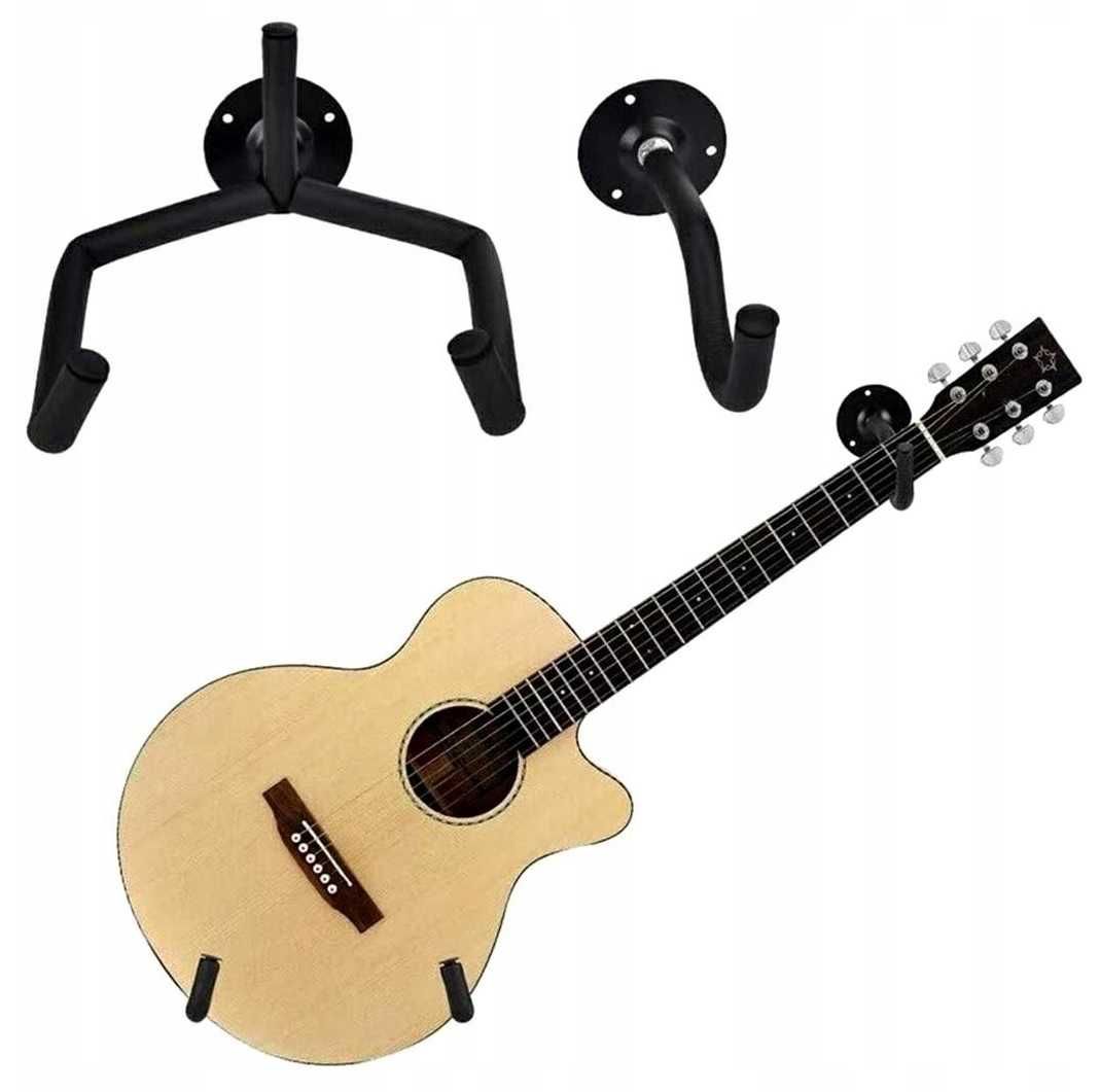Wieszak gitarowy Statyw na gitarę poziomy 2 części