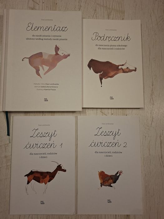 Zestaw Elementarz do nauki pisania i czytania - Ewa Landowska
