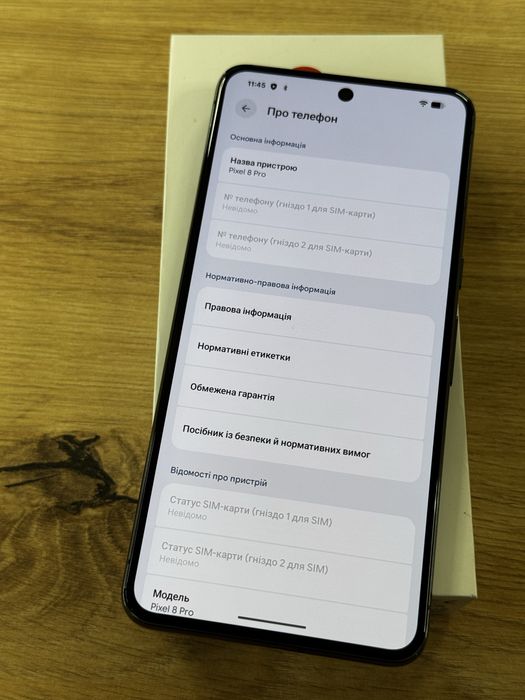 Pixel 8 pro 12/128gb Black