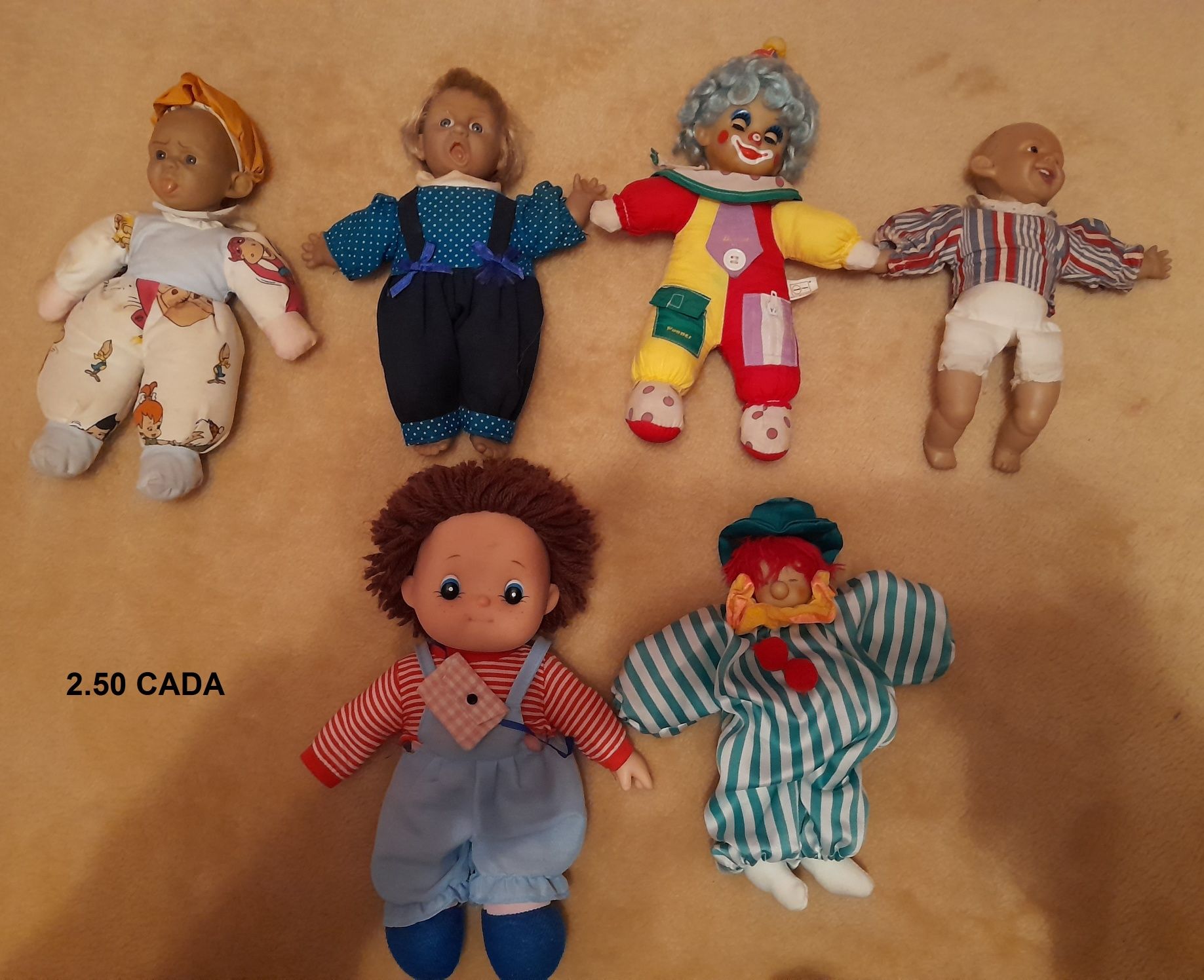 Peluches variados