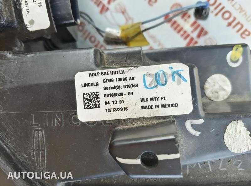 Фара передняя левая LINCOLN Continental X (16-22) GD9Z-13008-X Шрот