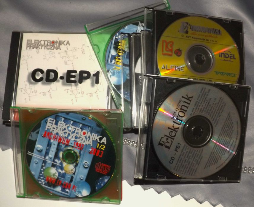 Płyty CD cyfrowymi wersjami czasopism EdW, EP i PE