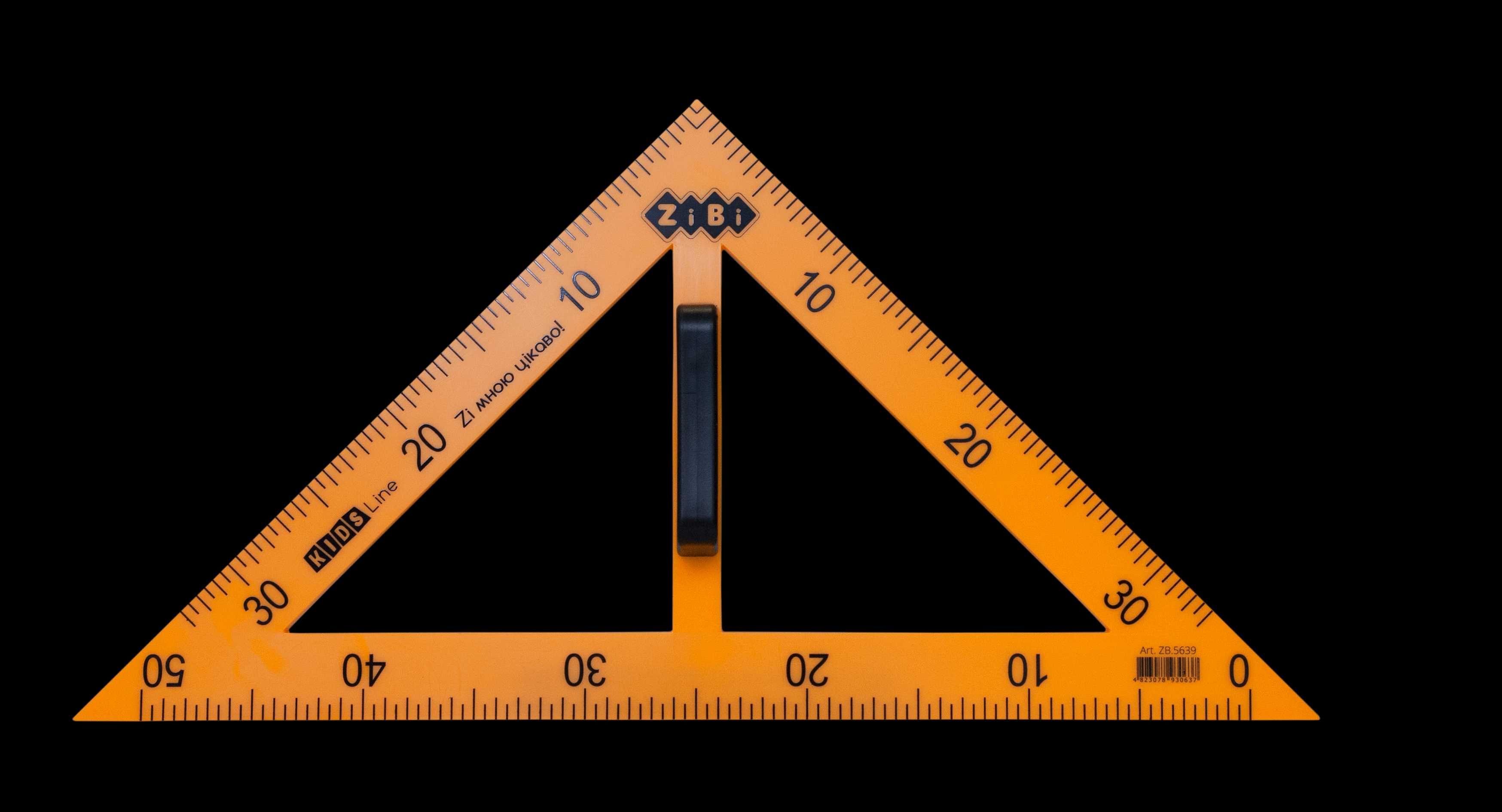Треугольник для школьной доски 90°/45°/45°