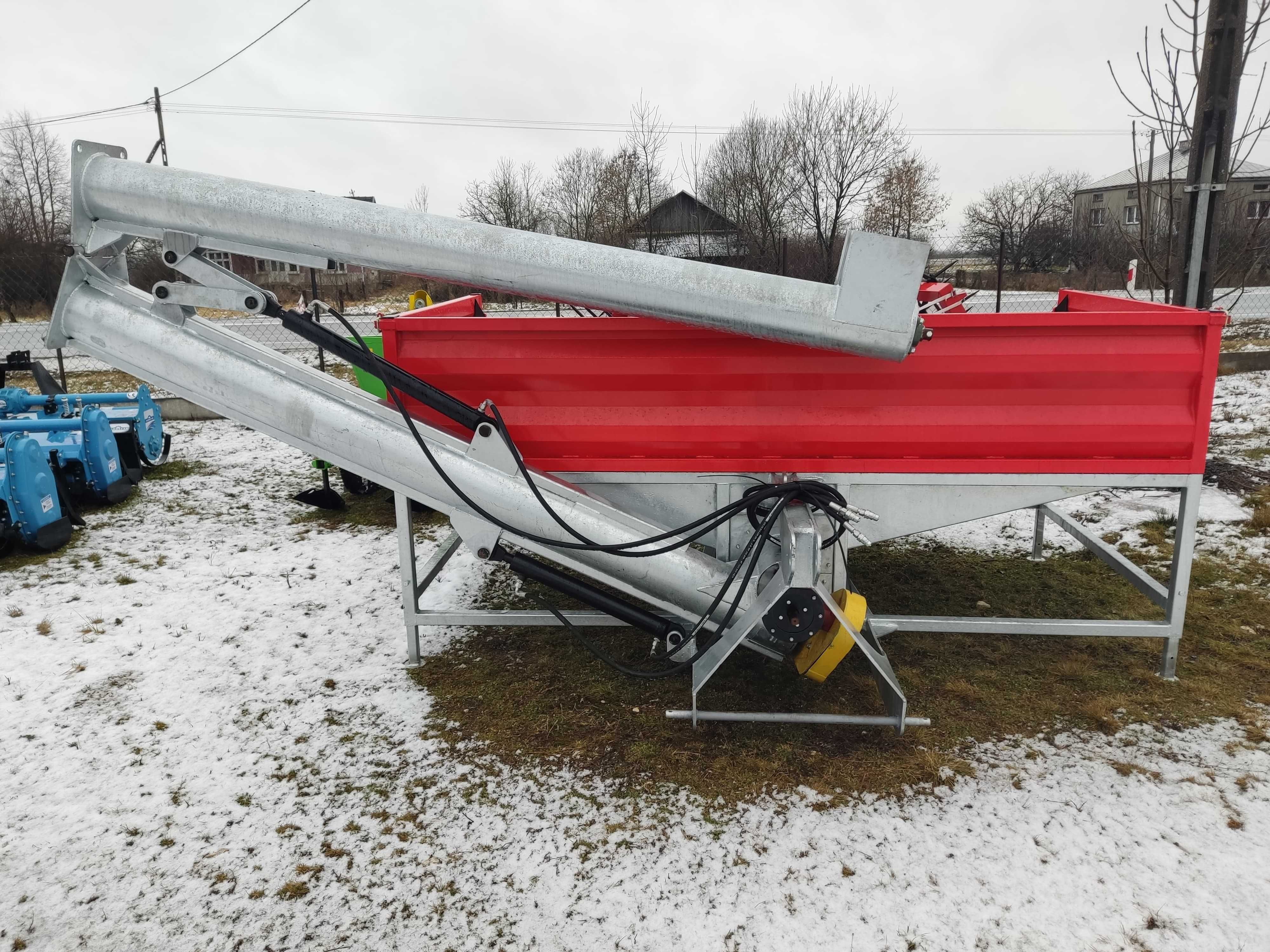 Żmijki do zboża 110-220fi 4m-12m nowe ocynk bezszwowe TRANSPORT
