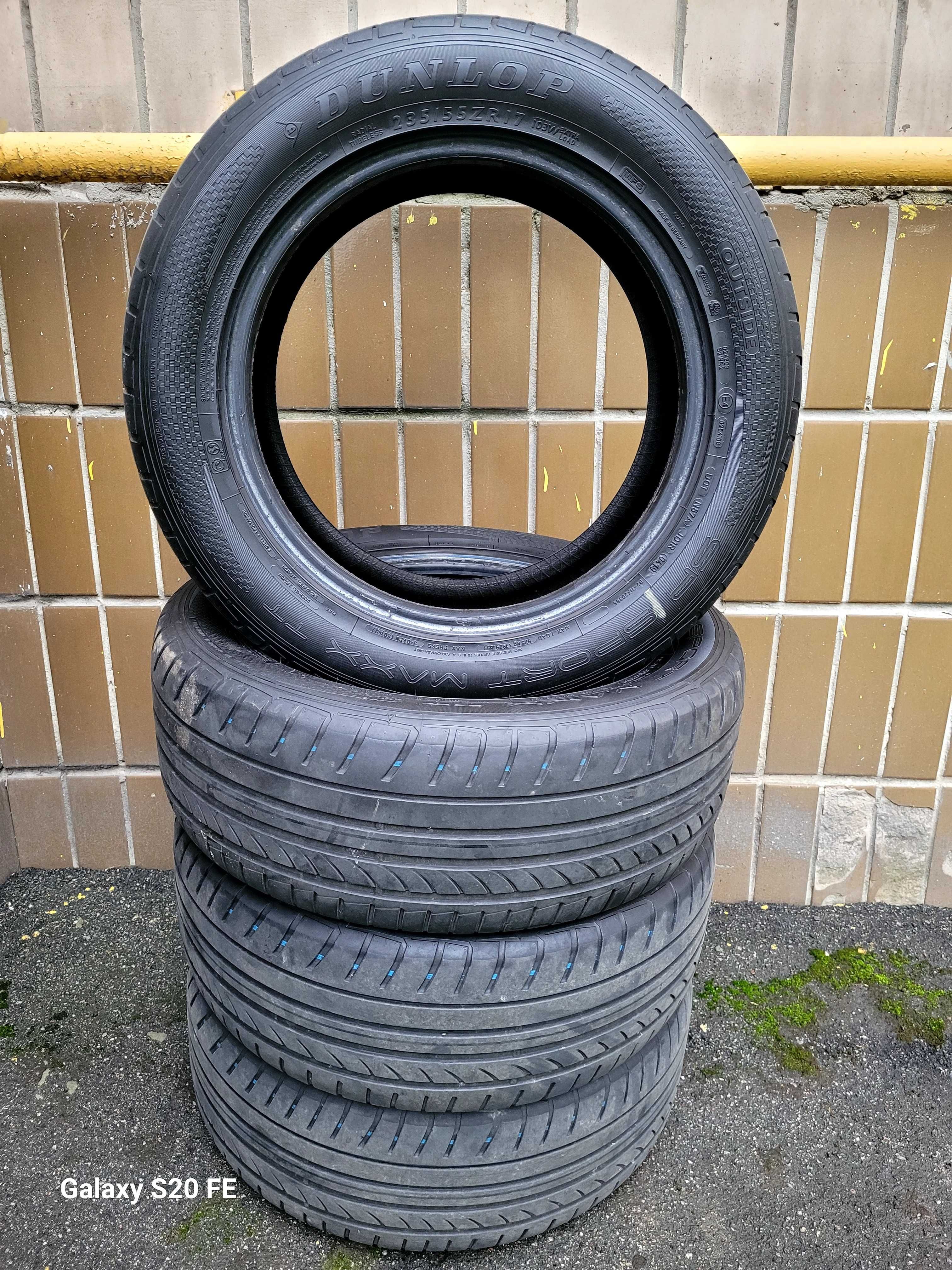 Шини Dunlop 4 шт. 235/55/17