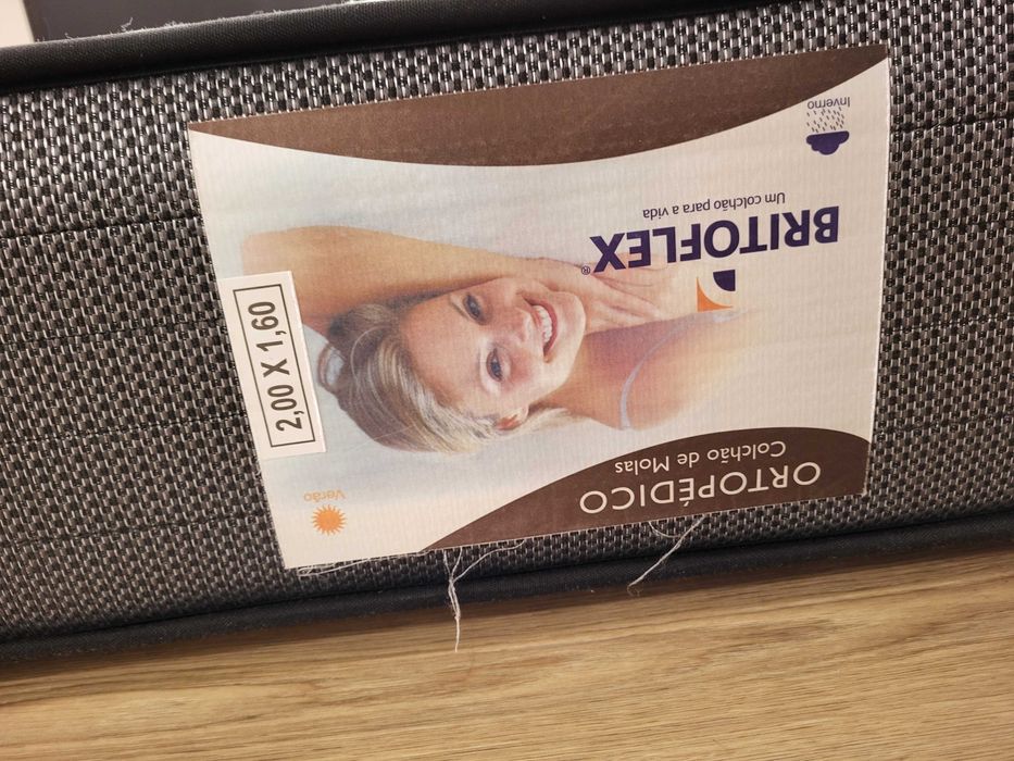 Colchão ortopédico faces verão e inverno em excelente estado