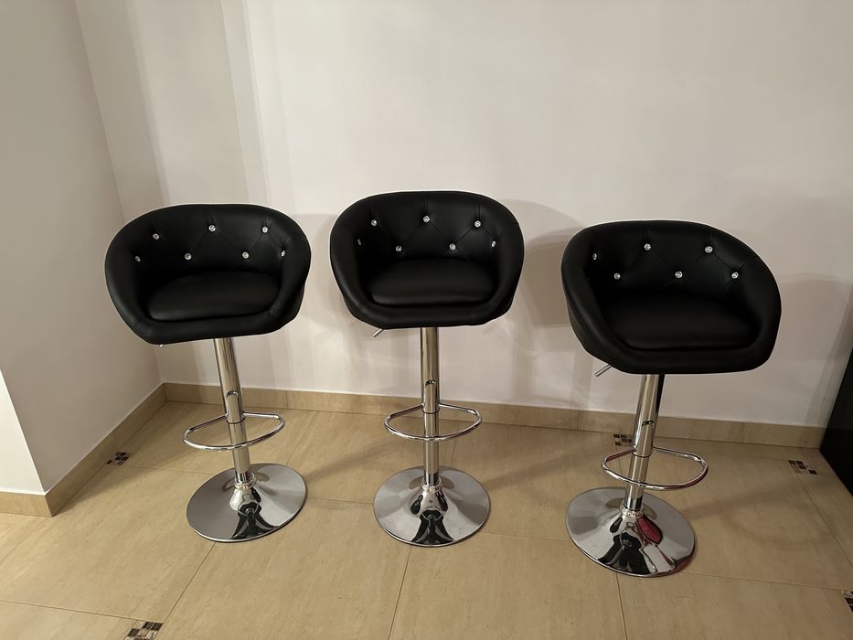 Hokery do barku / krzesła barowe 3szt.