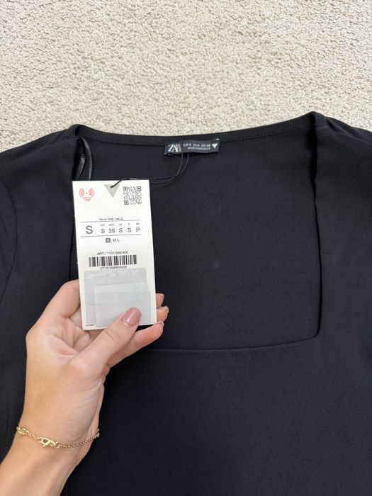 Сукня ZARA балон чорна нова з етикеткою