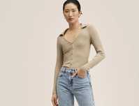 Кардиган,кофтинка в рубчик Mango, розмір Xs