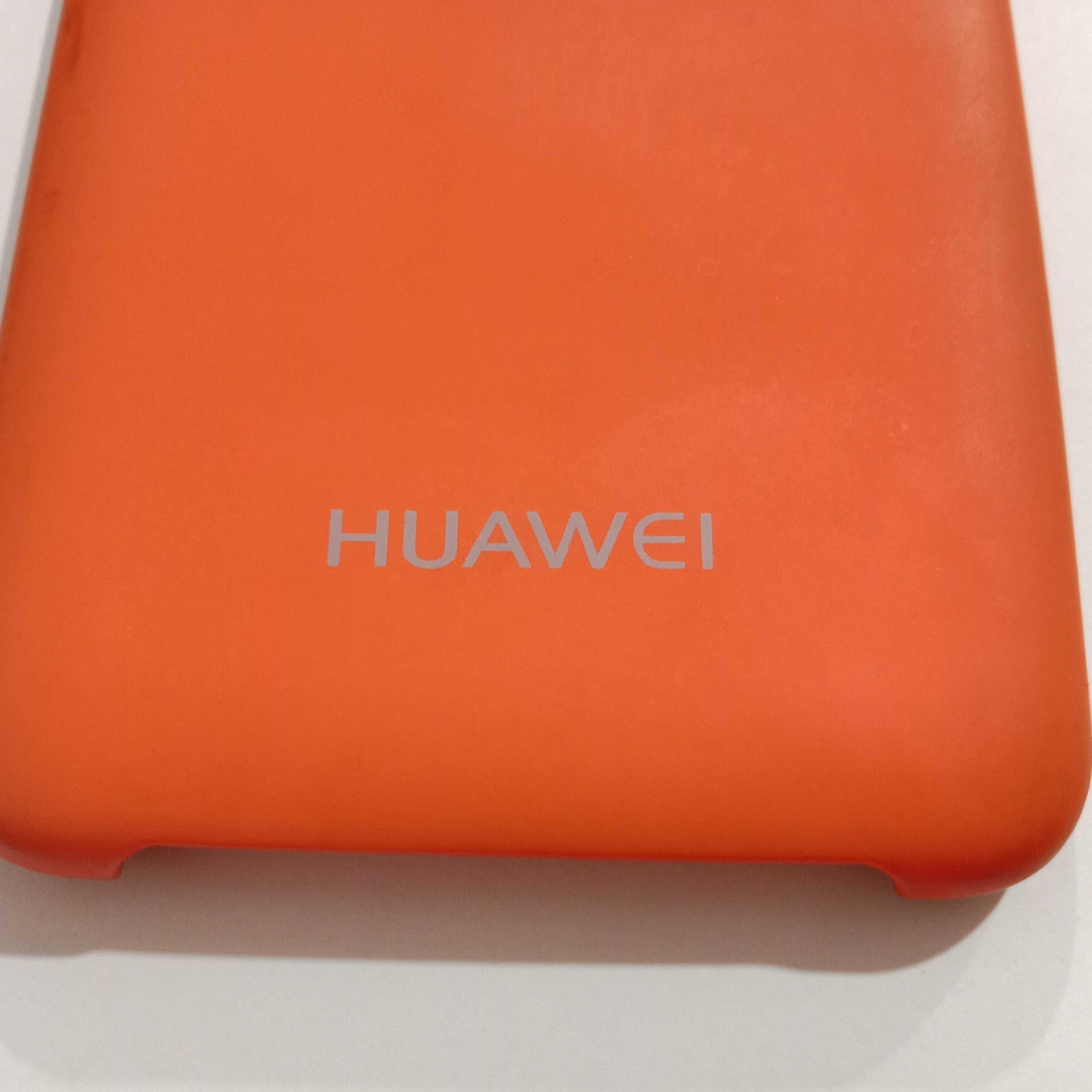 Чехол бампер накладка для Huawei Y7 2017 помаранчовий