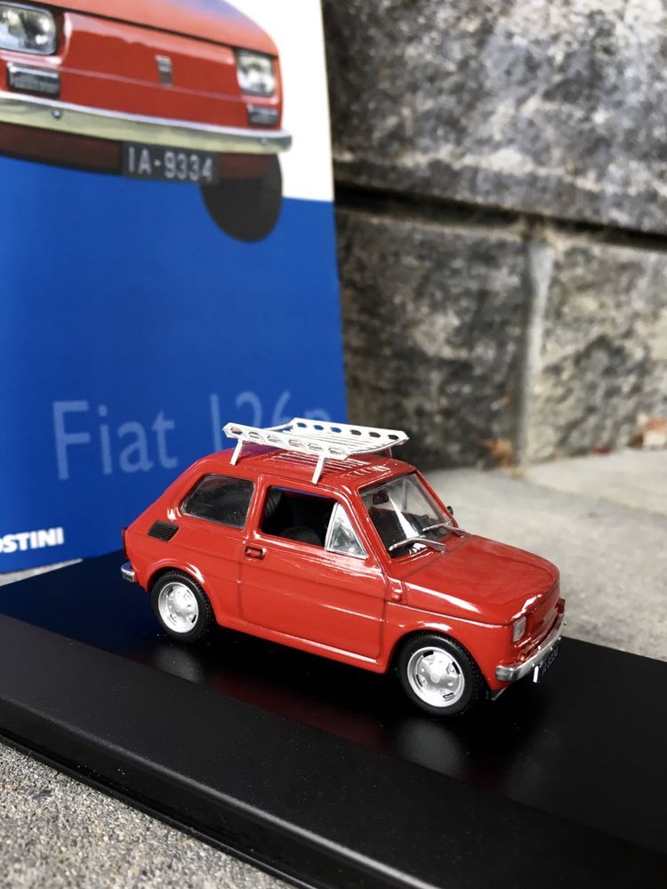 Czasopismo-FIAT 126P-auta PRL,model,autka,kolekcja,gablotka