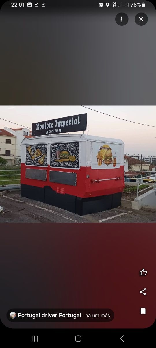 Roulote Para eventos